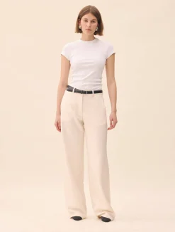 Djerf Avenue Occasion Pants White - Tall
