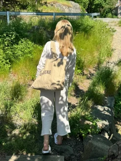 Djerf Avenue On The Go Bag Sand Clearance