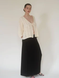Djerf Avenue Principessa Skirt Black Discount