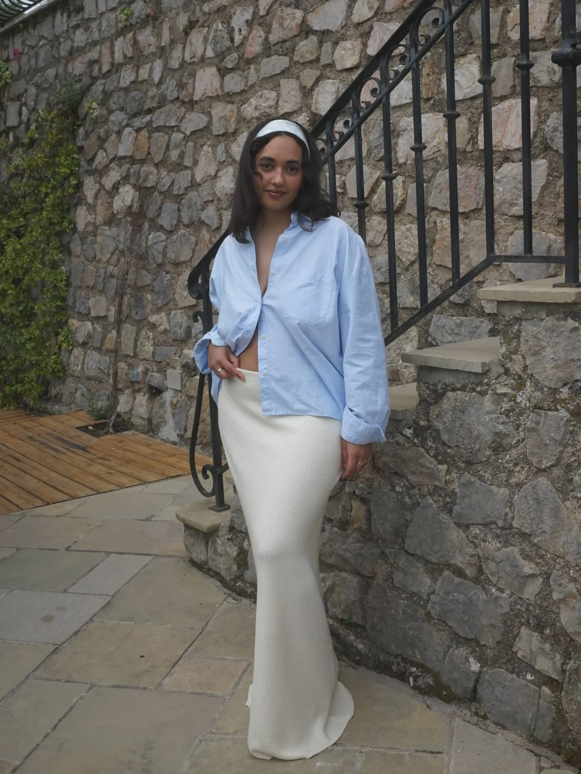 Djerf Avenue Principessa Skirt Cream Discount