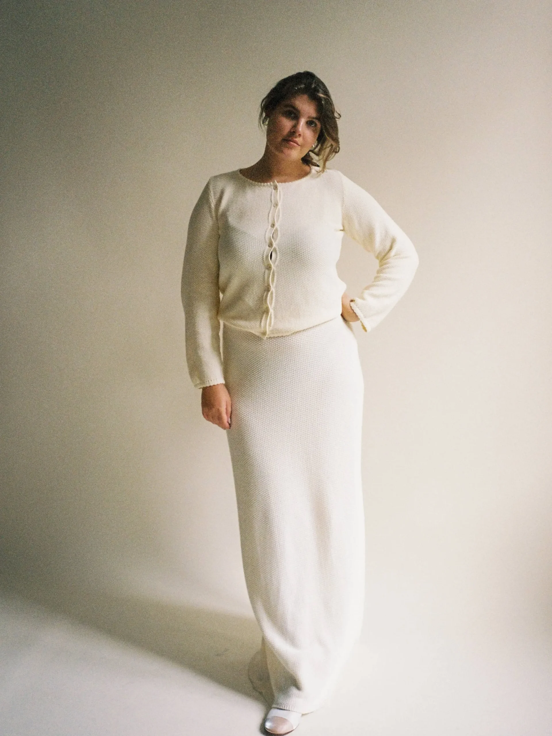 Djerf Avenue Principessa Skirt Cream Discount