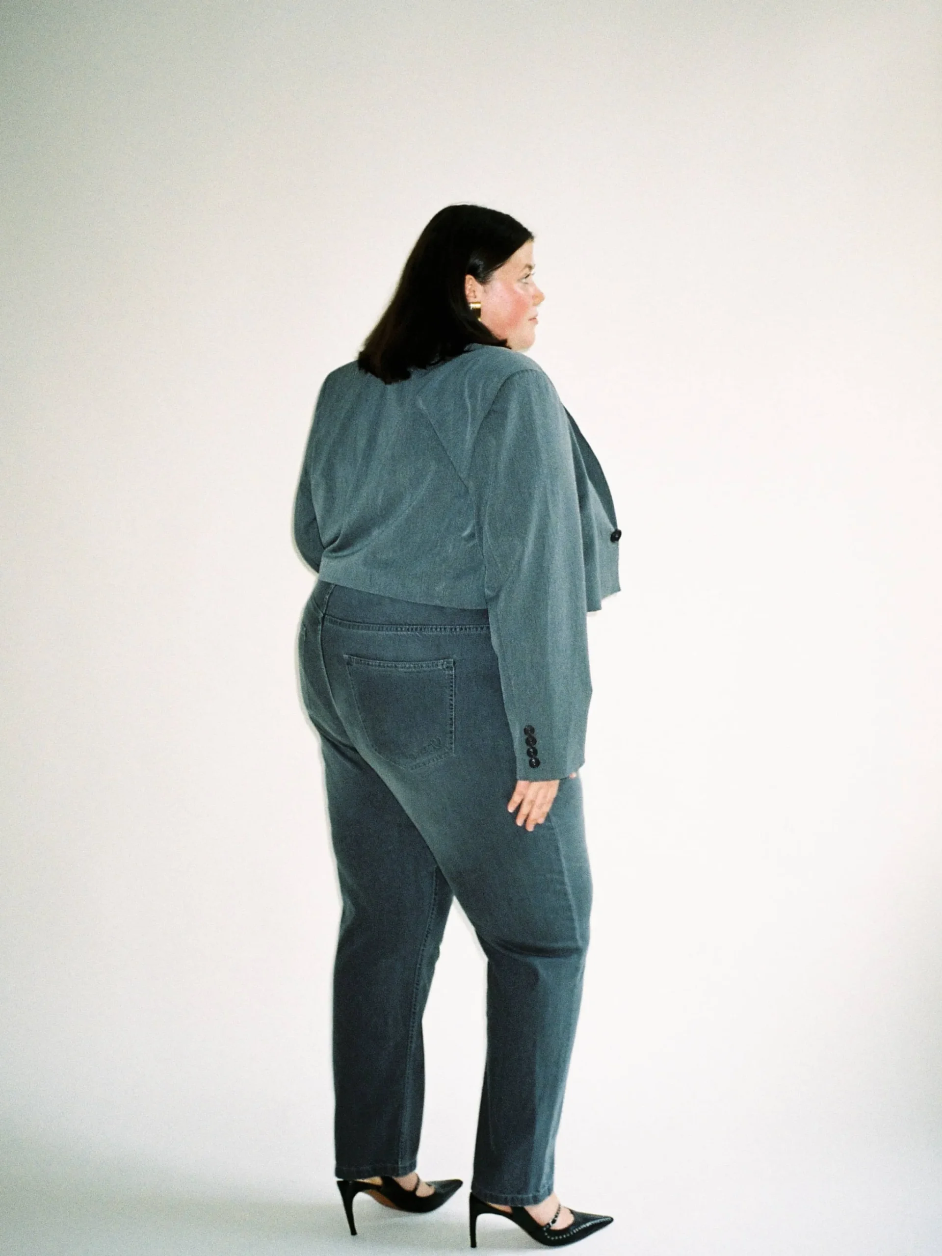 Djerf Avenue Relaxed Jeans Grey Sale