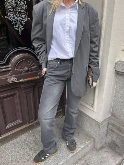 Djerf Avenue Relaxed Jeans Grey - Tall New