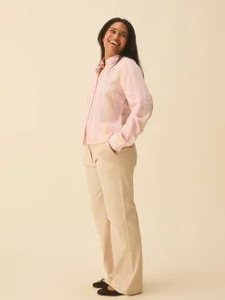 Djerf Avenue Spring Shirt Gelato Stripe Online