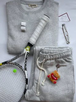 Djerf Avenue Staple Sweatpants Grey Online