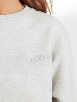 Djerf Avenue Staple Sweatshirt Grey New