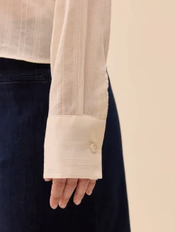 Djerf Avenue Summer Shirt White Best