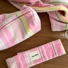 Djerf Avenue Terry Headband Gelato Stripe Online