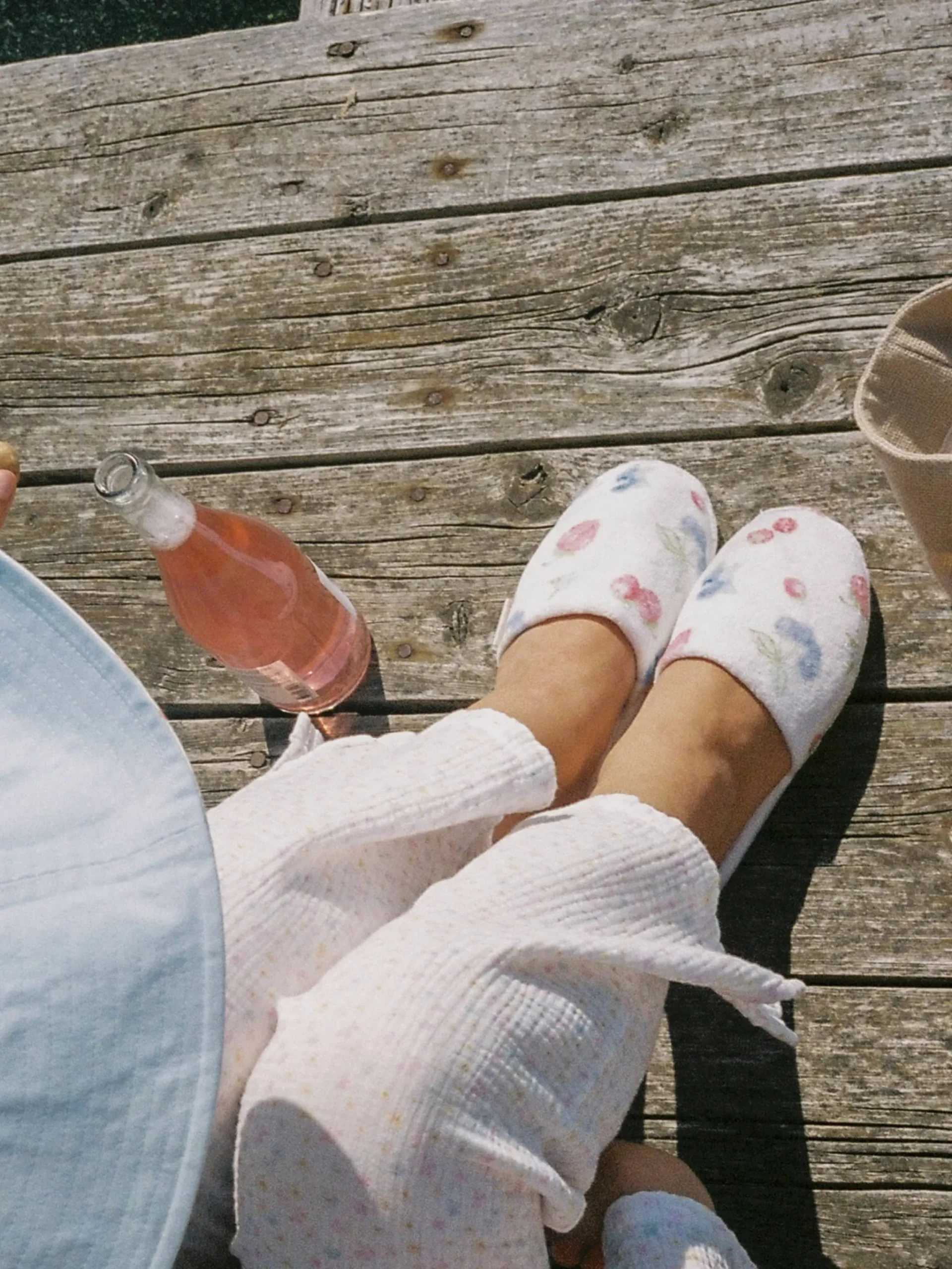 Djerf Avenue Terry Slippers Summer Berries Discount