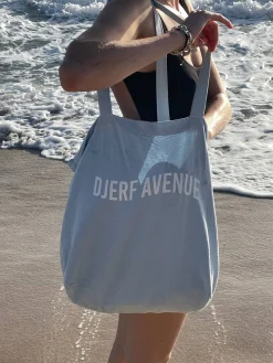 Djerf Avenue Tote Bag Light Blue Sale
