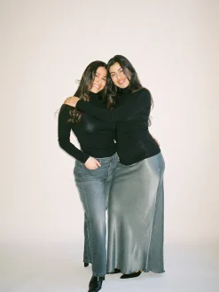 Djerf Avenue Vision Skirt Storm