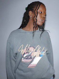 Djerf Avenue Wild Child Sweatshirt Clearance